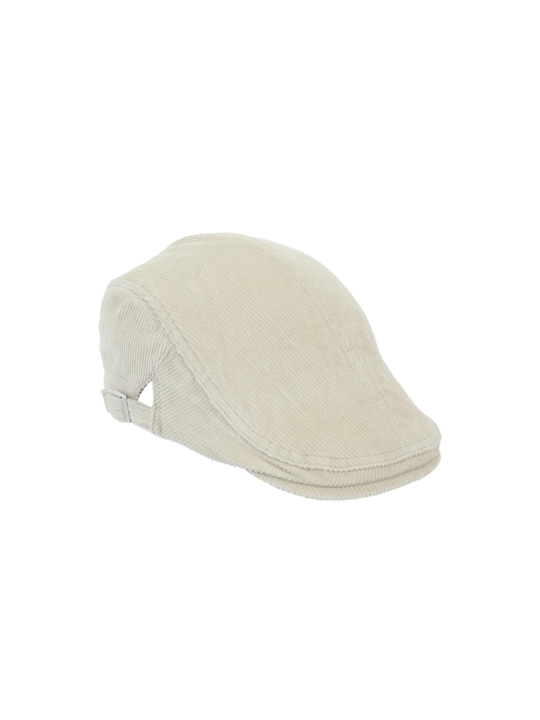 

FabSeasons Men Ascot Cotton Corduroy Ivy Flat Golf Cap, Beige