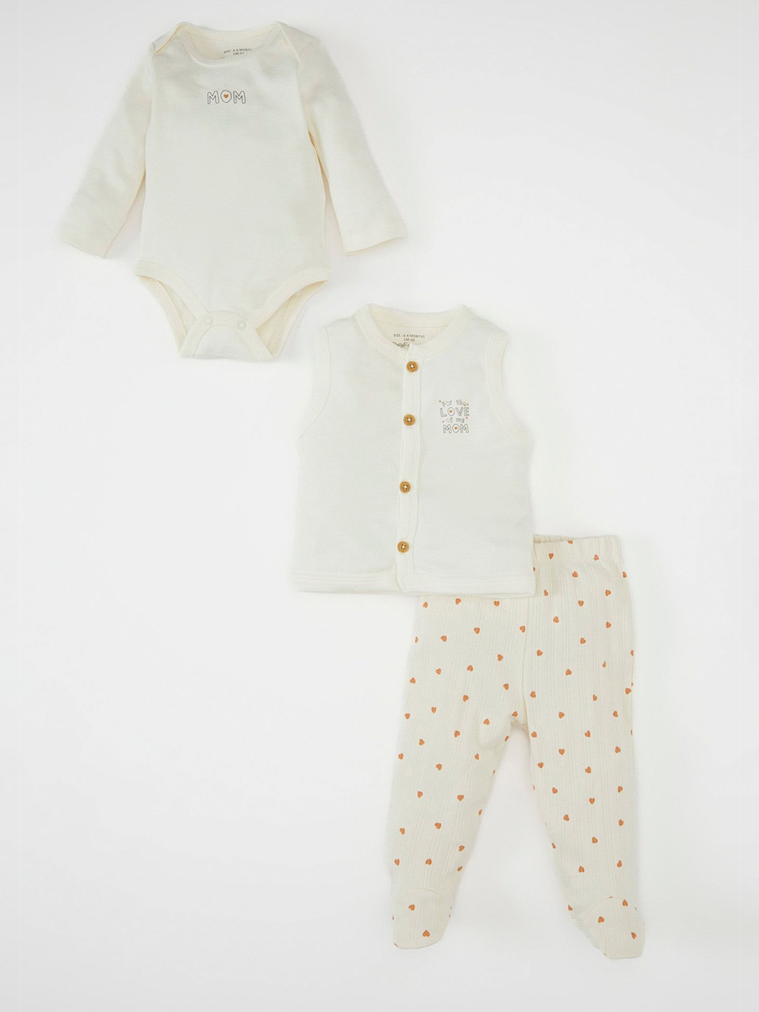 

DeFacto Girls Top with Trousers, Pink