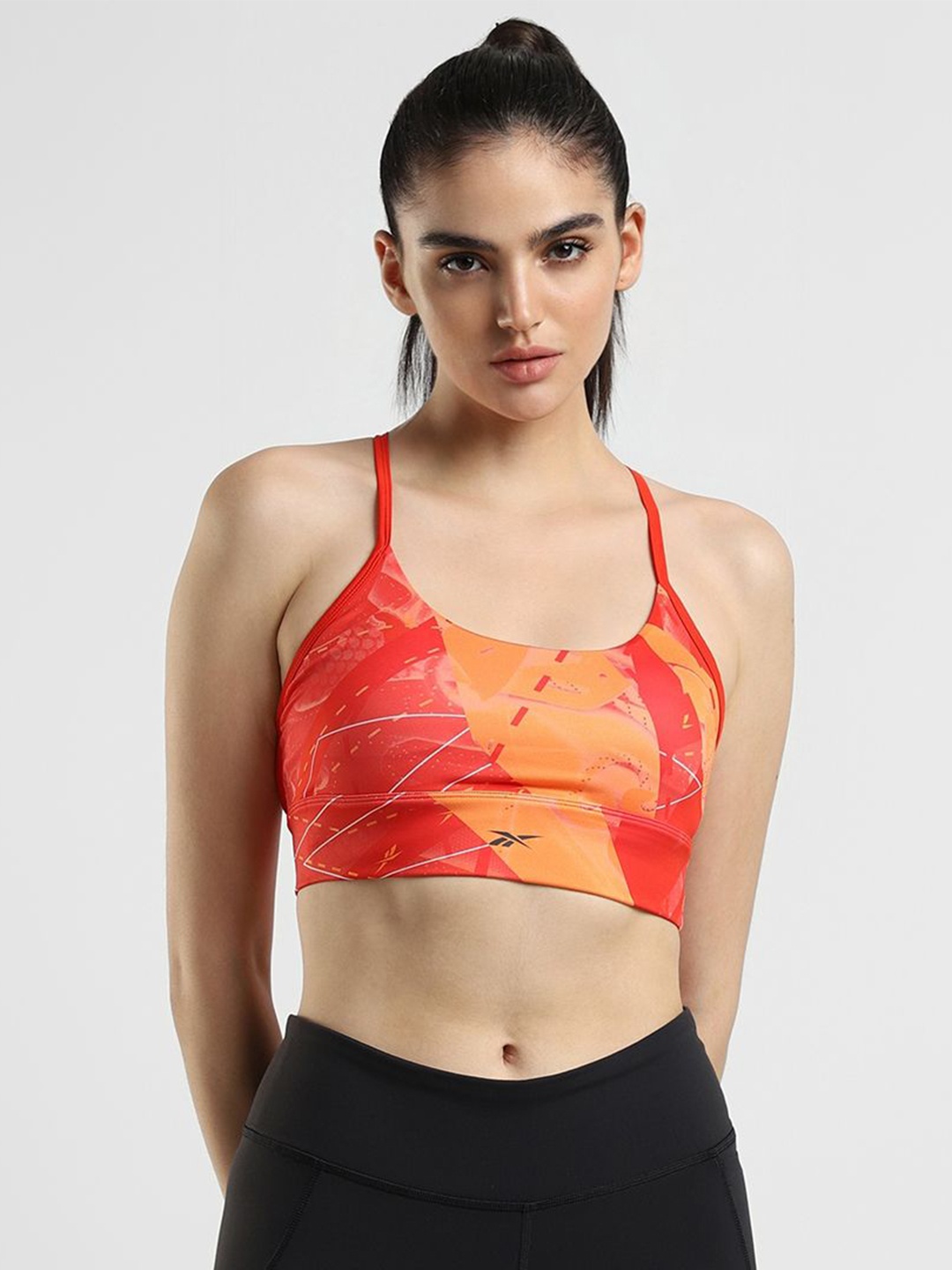 

Reebok Training Workout Ready Low Impact Bra, Red