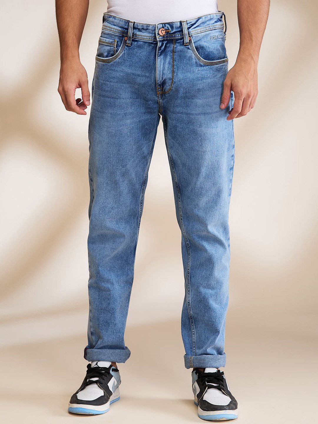 

Being Human Men Slim Fit Mid-Rise Jeans, Blue