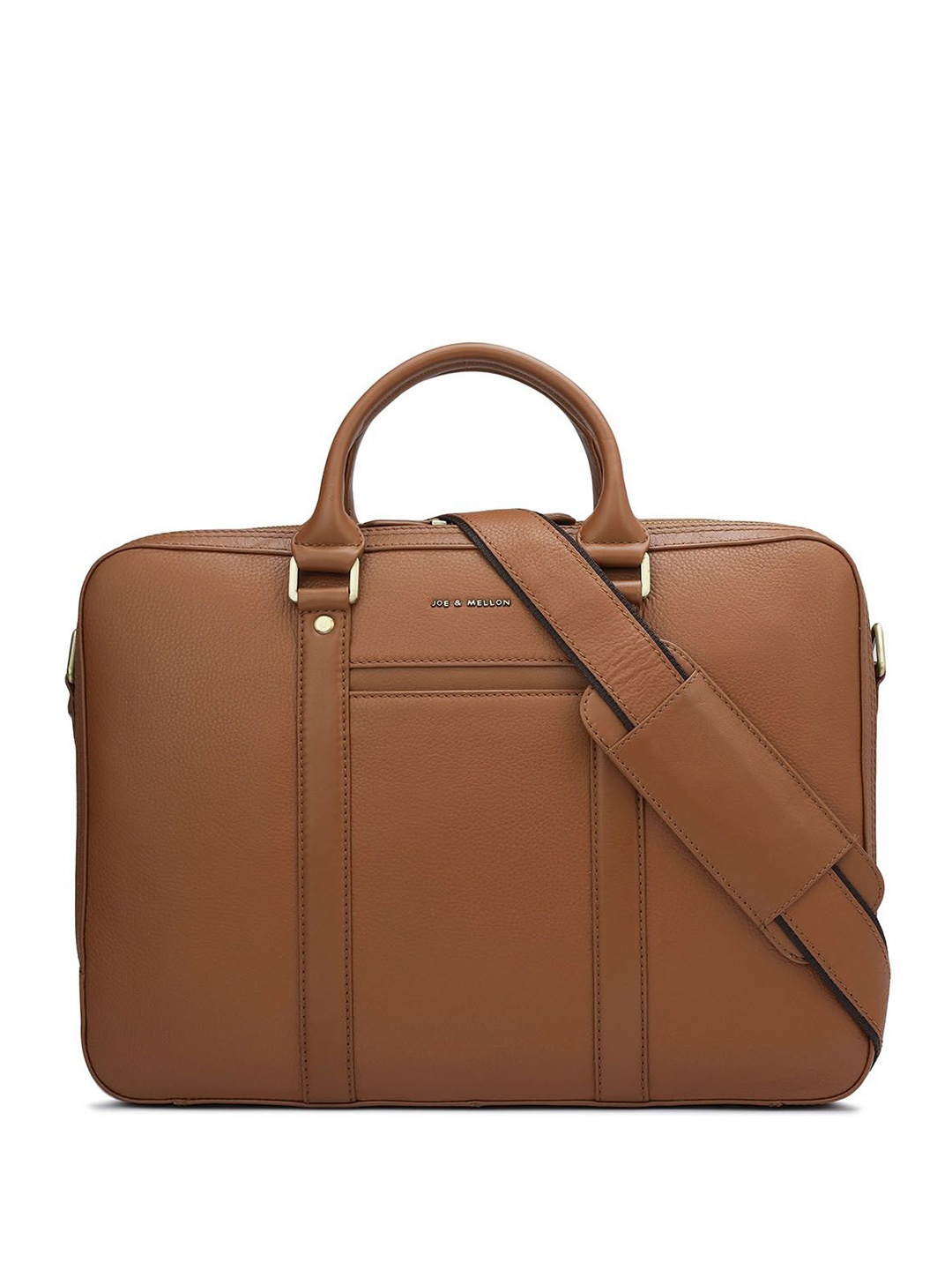 

Joe & Mellon Unisex Leather Laptop Bag, Brown