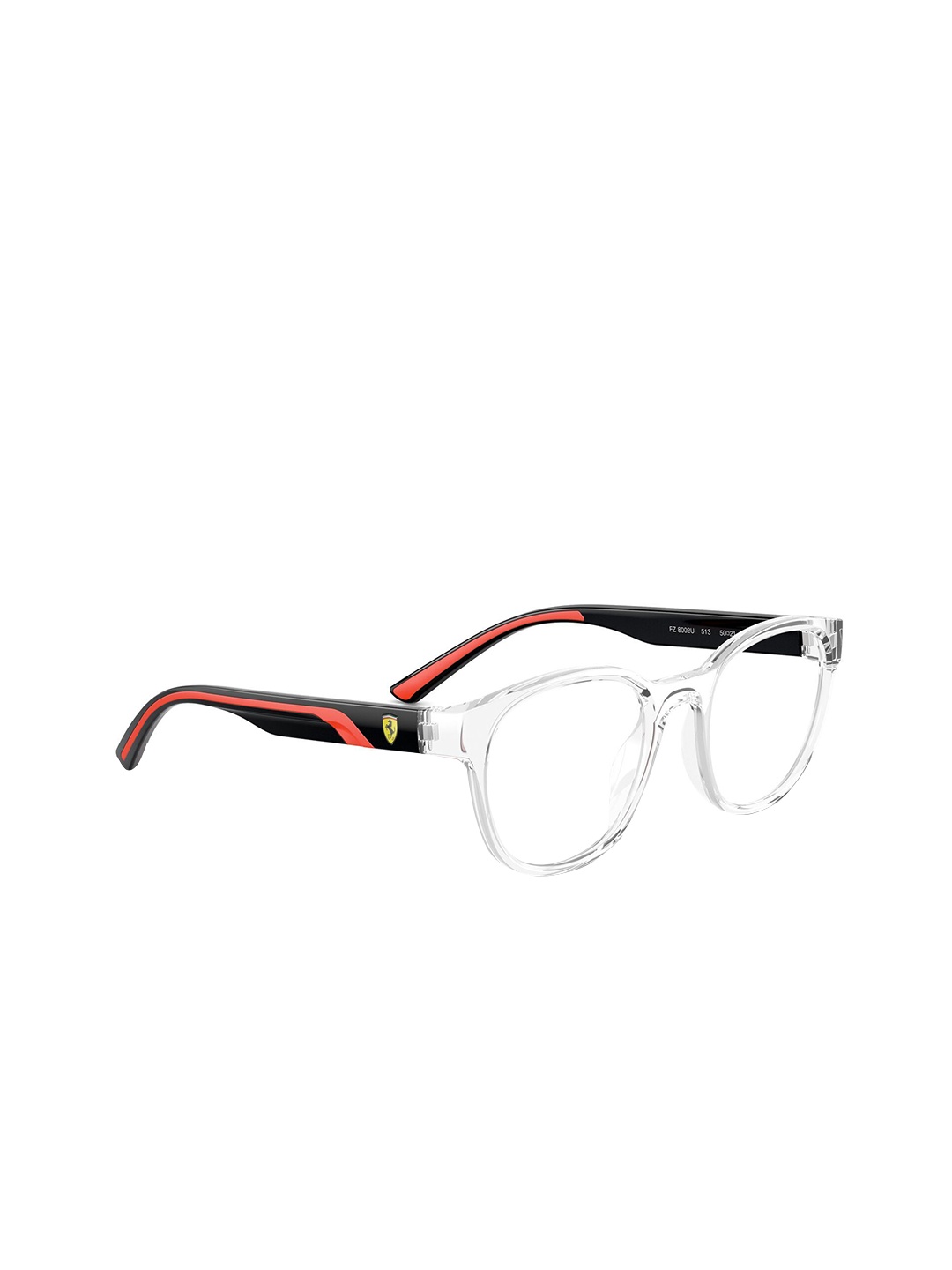 

Ferrari Scuderia Men Full Rim Square Frames, Transparent