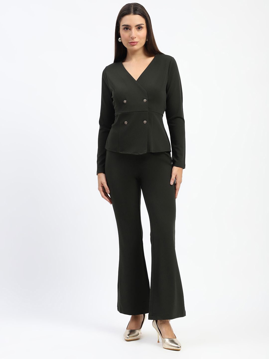 

Madame Top With Skirt Co-Ords, Olive