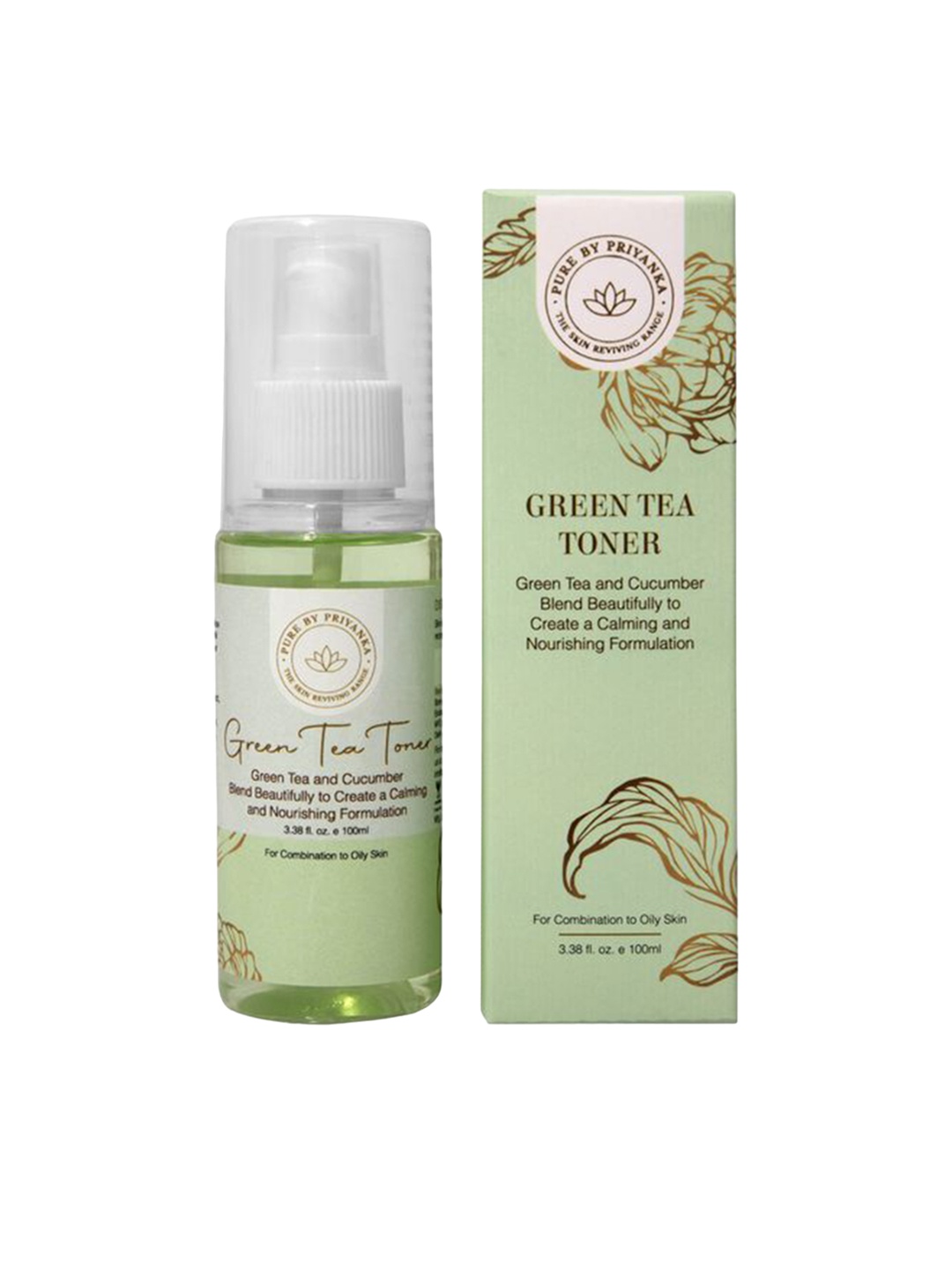 

Pure By Priyanka Green Tea Toner For Brightening Skin- 100ml