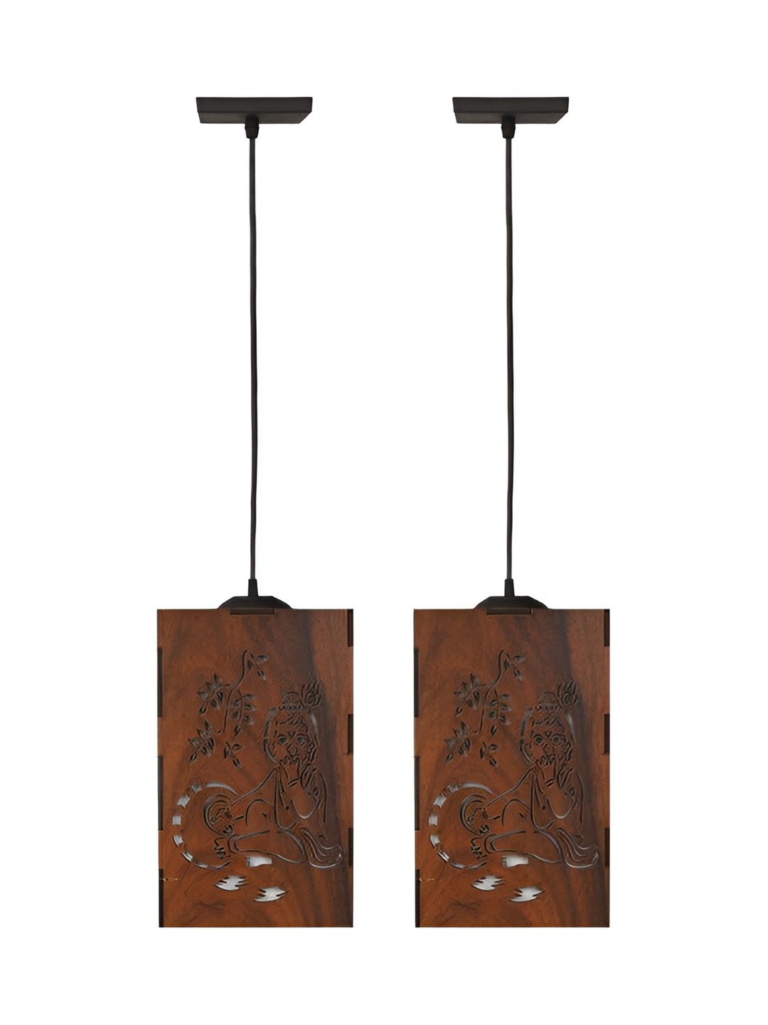 

Afast Black & White 2 Pieces Traditional Rectangle Shaped Ceiling Lamp