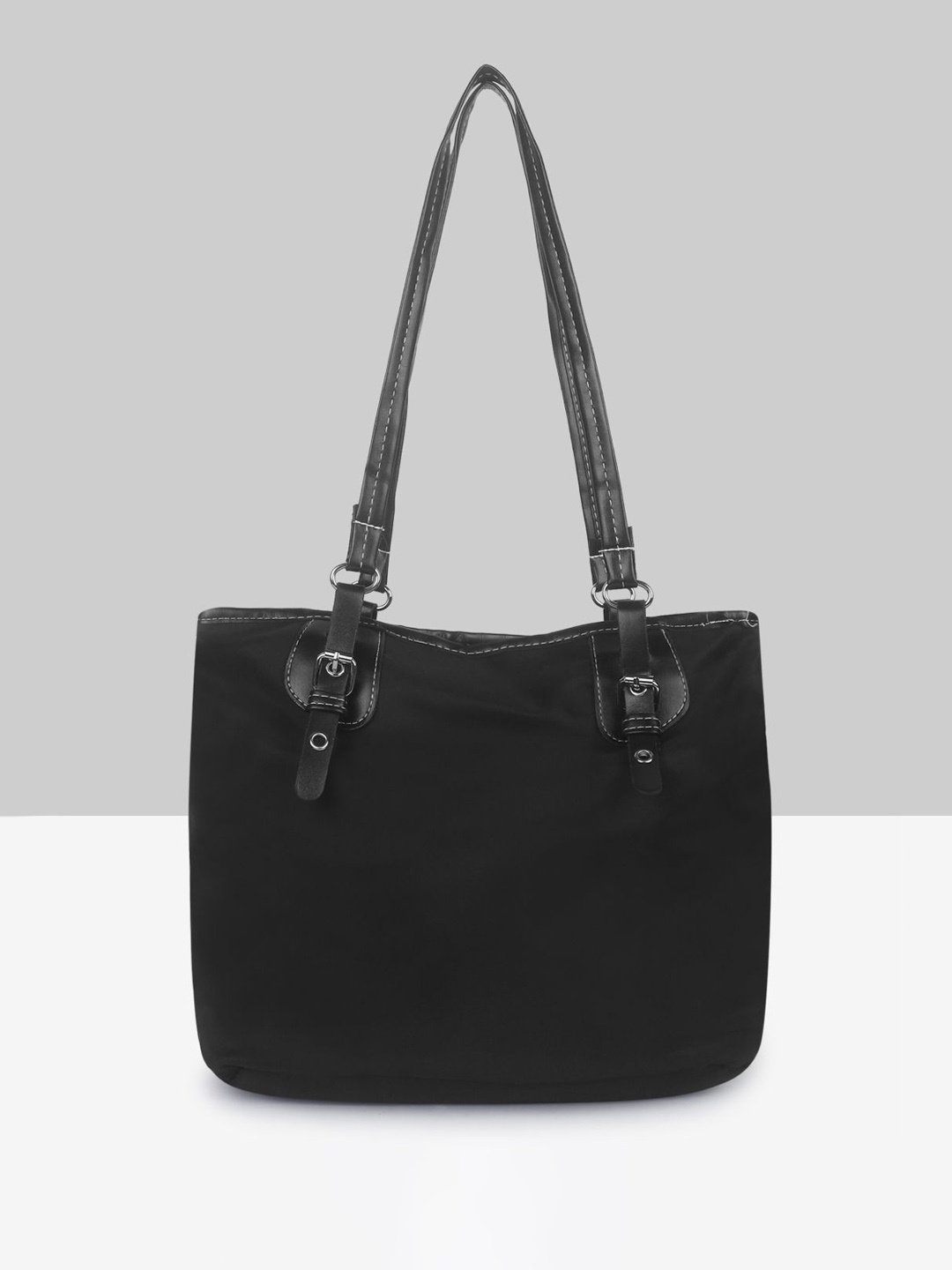 

Filauri Women Black Embellished Shopper Shoulder Bag