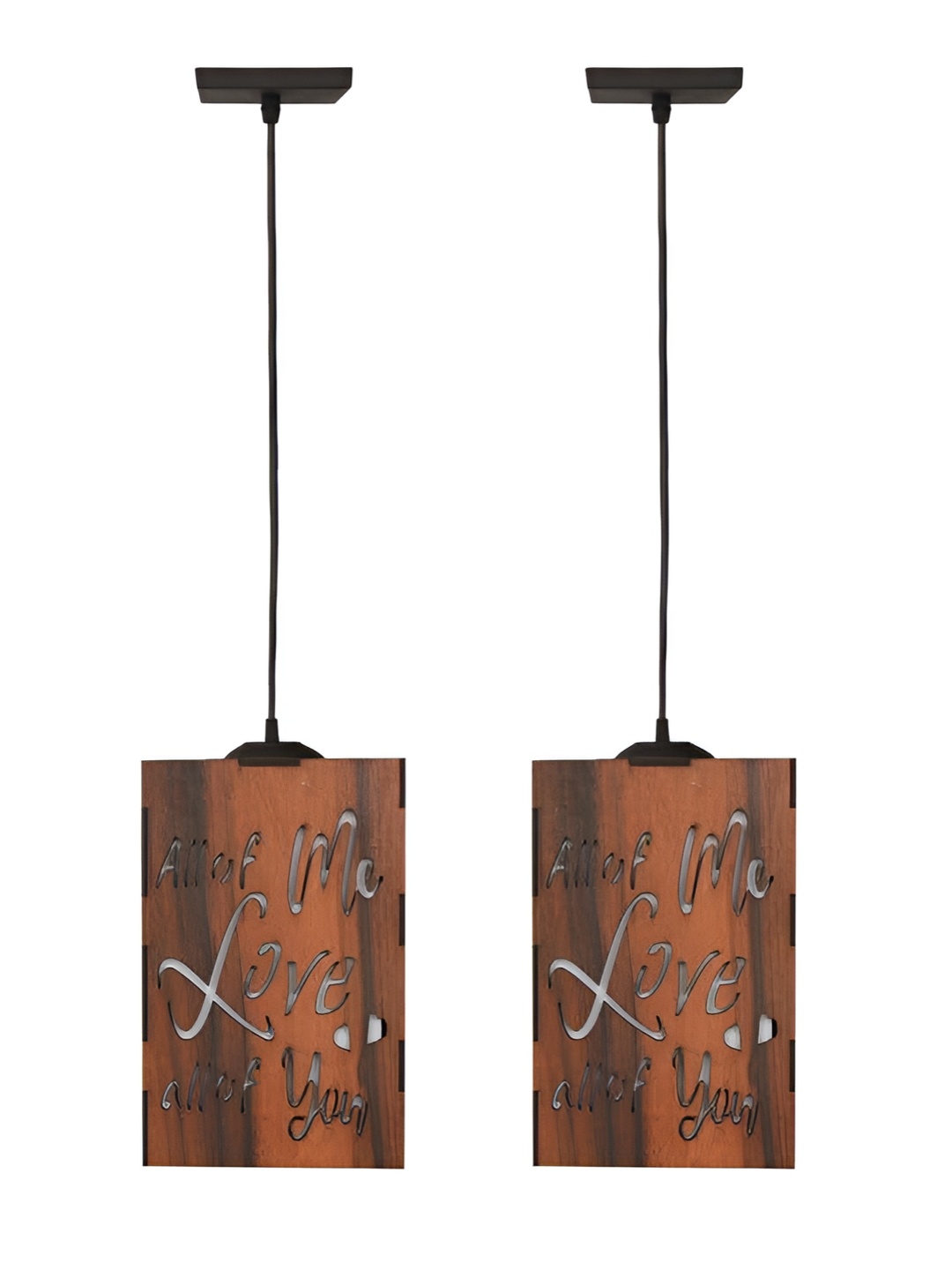 

Afast Black & White 2 pieces Traditional Rectangle Shaped Ceiling Lamp