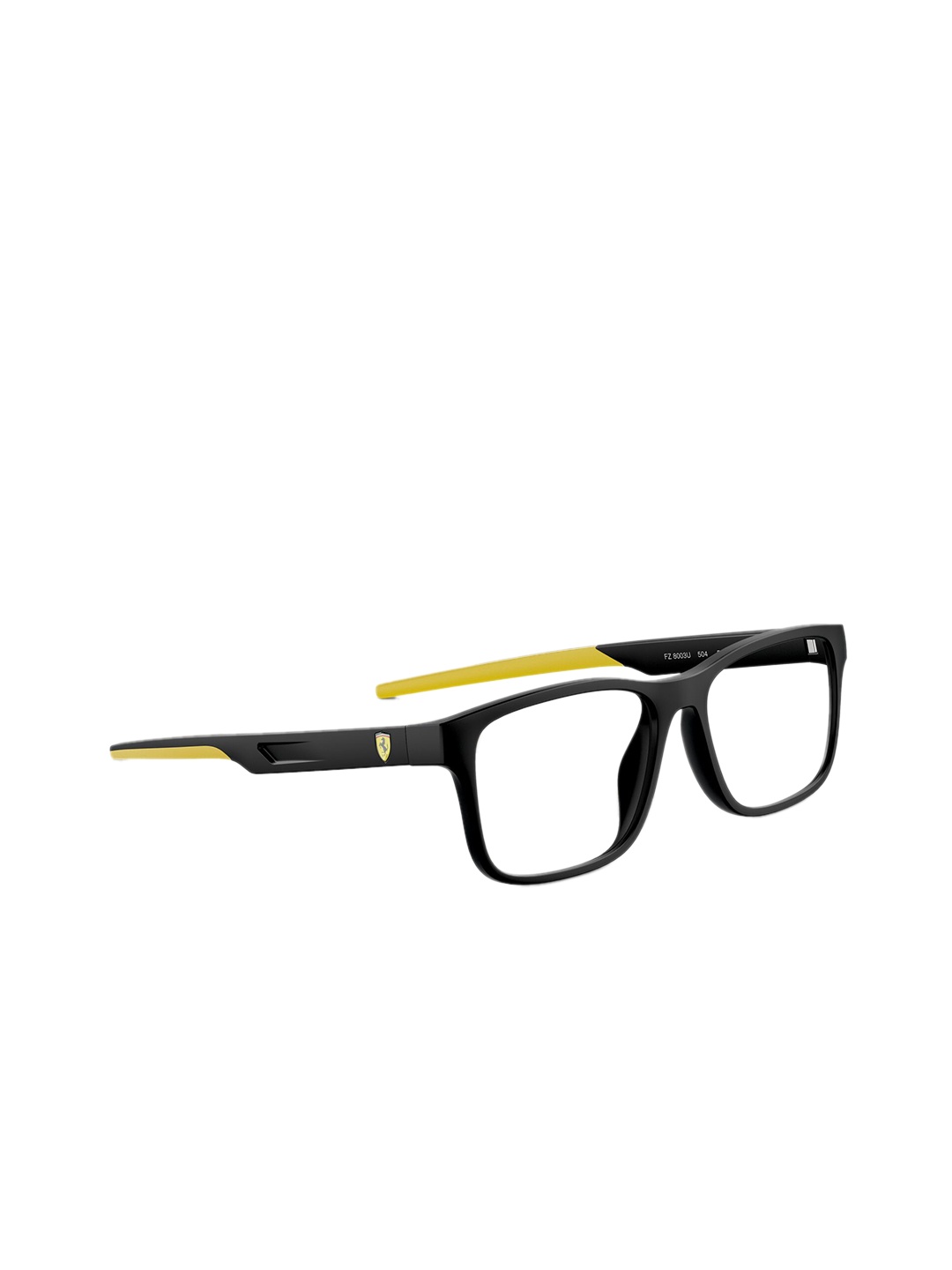 

Ferrari Scuderia Men Half Rim Rectangular Frame, Black