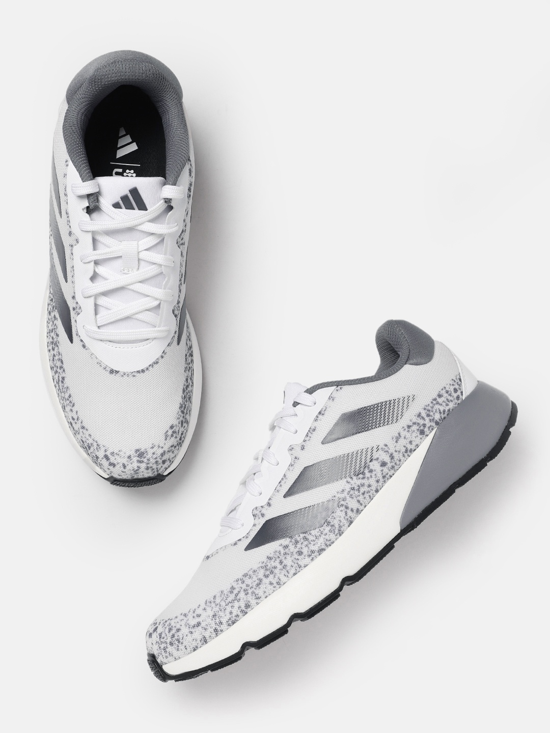 

ADIDAS Men Woven Design DashJazz Running Shoes, White