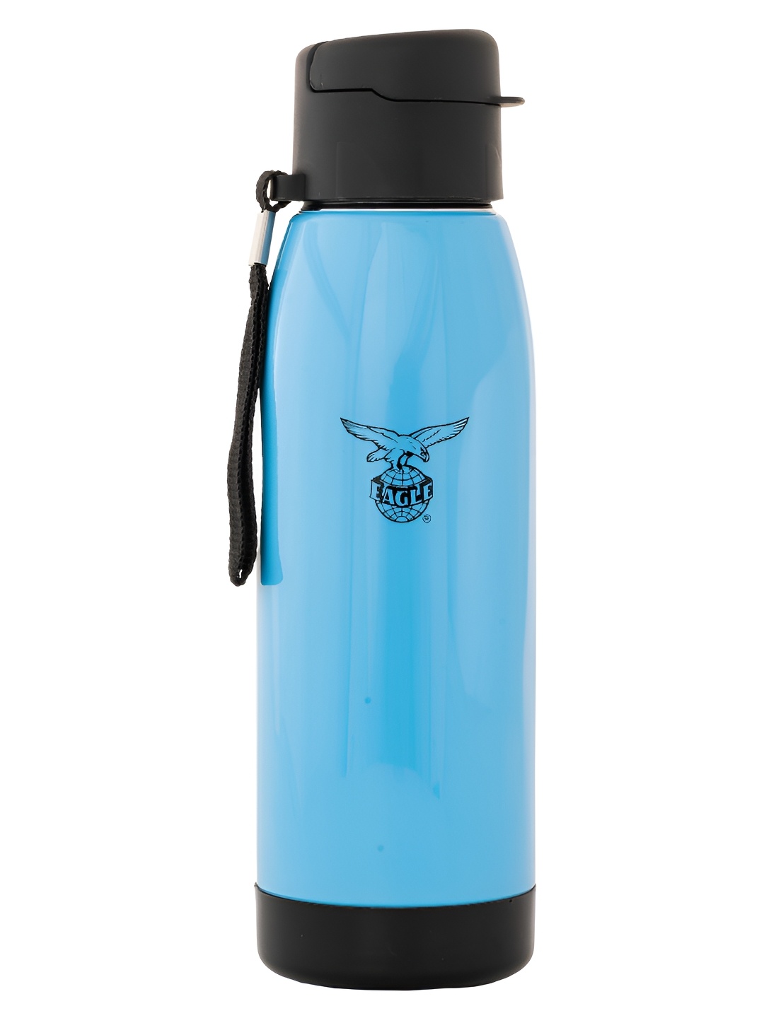 

Eagle Zippy Blue & Black Smart Vacuum Water Bottle 600ML