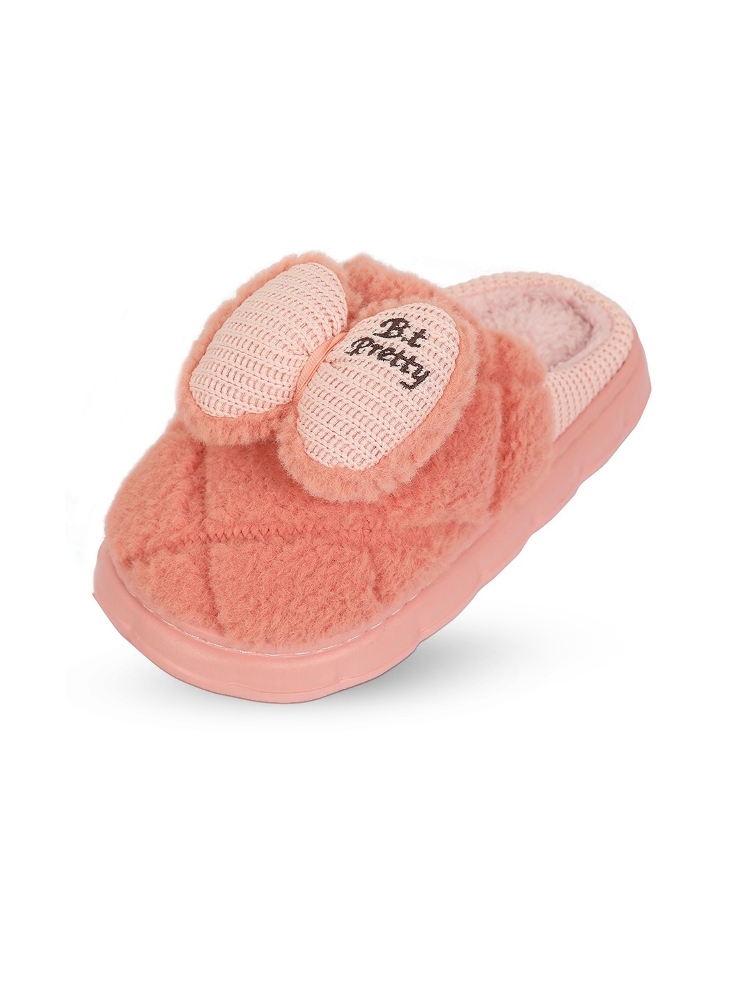 

FabSeasons Women Room Slippers, Peach
