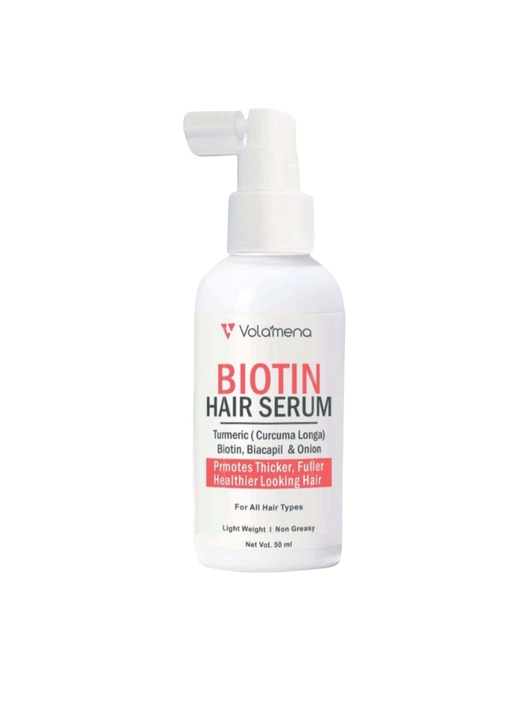 

Volamena Biotin Hair Serum For Thick Hair -50 ml, Transparent