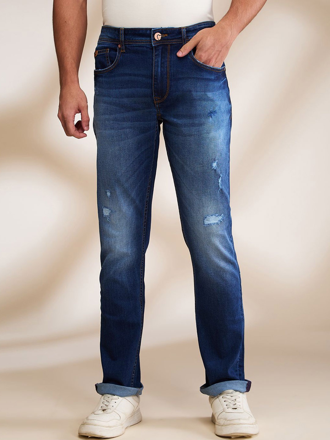 

Being Human Men Dark Tone Jeans, Blue
