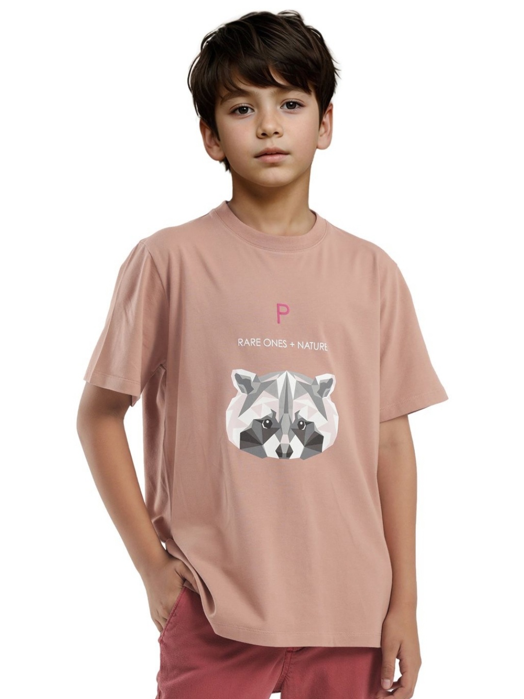 

Rare Ones Boys Animal Print T-Shirt, Orange