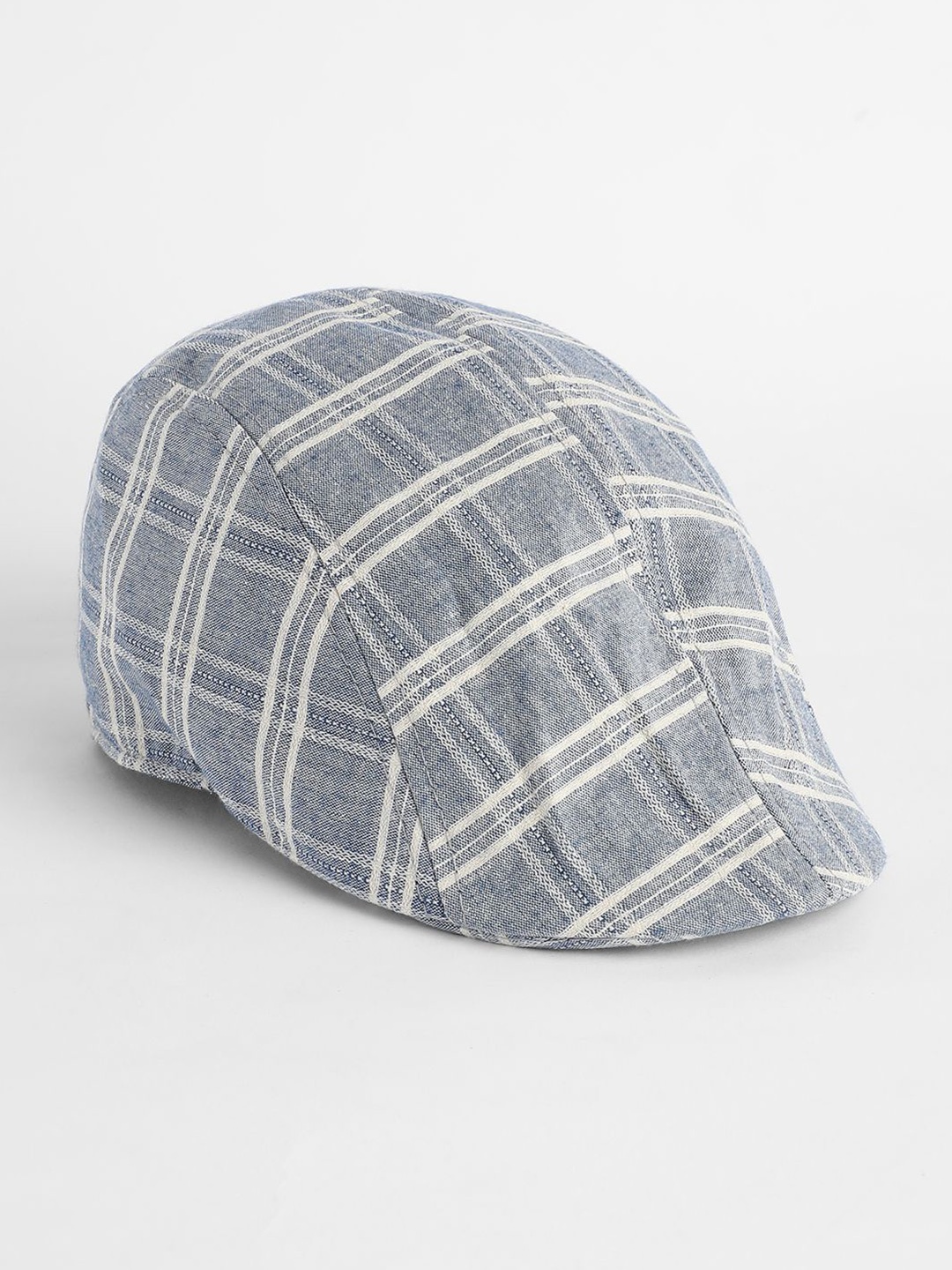 

French Accent Men Printed Baseball Cap, Blue