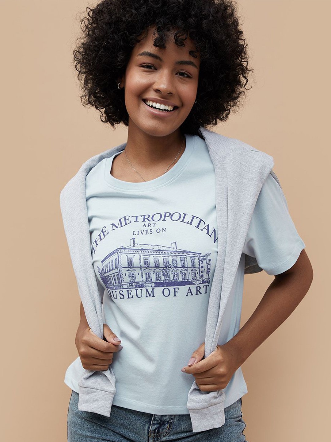 

Fame Forever by Lifestyle Cotton Top, Blue