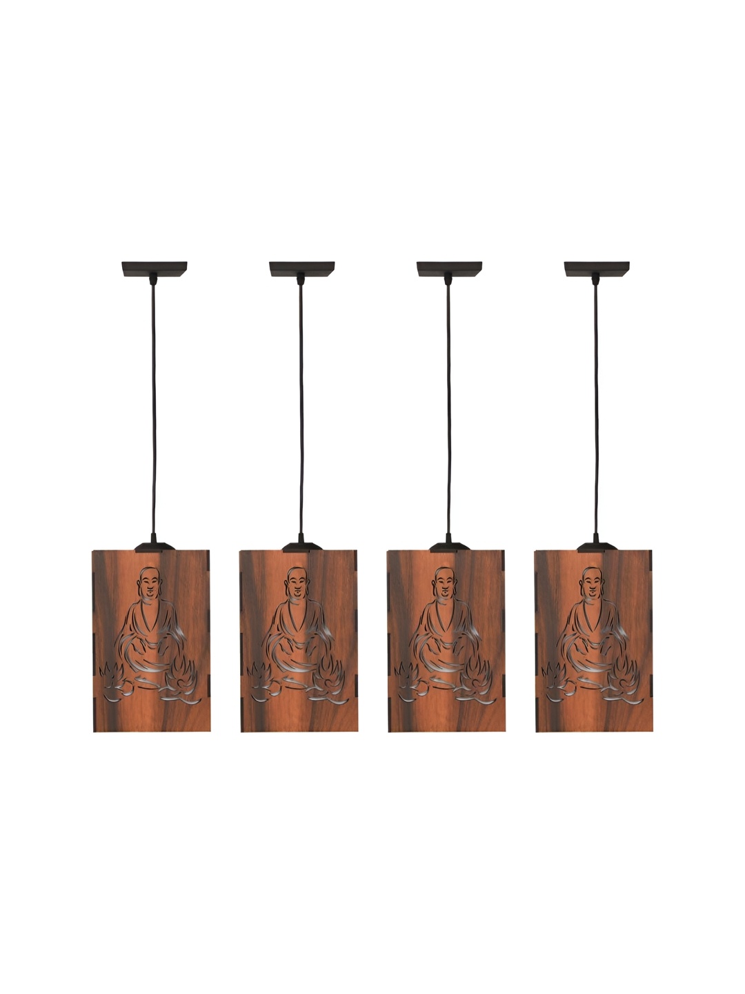 

Afast Black & White 4 Pieces Traditional Rectangle Shaped Ceiling Lamp