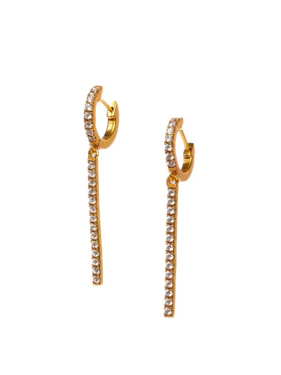 

DIATOMS Geometric Hoop Earrings, Gold