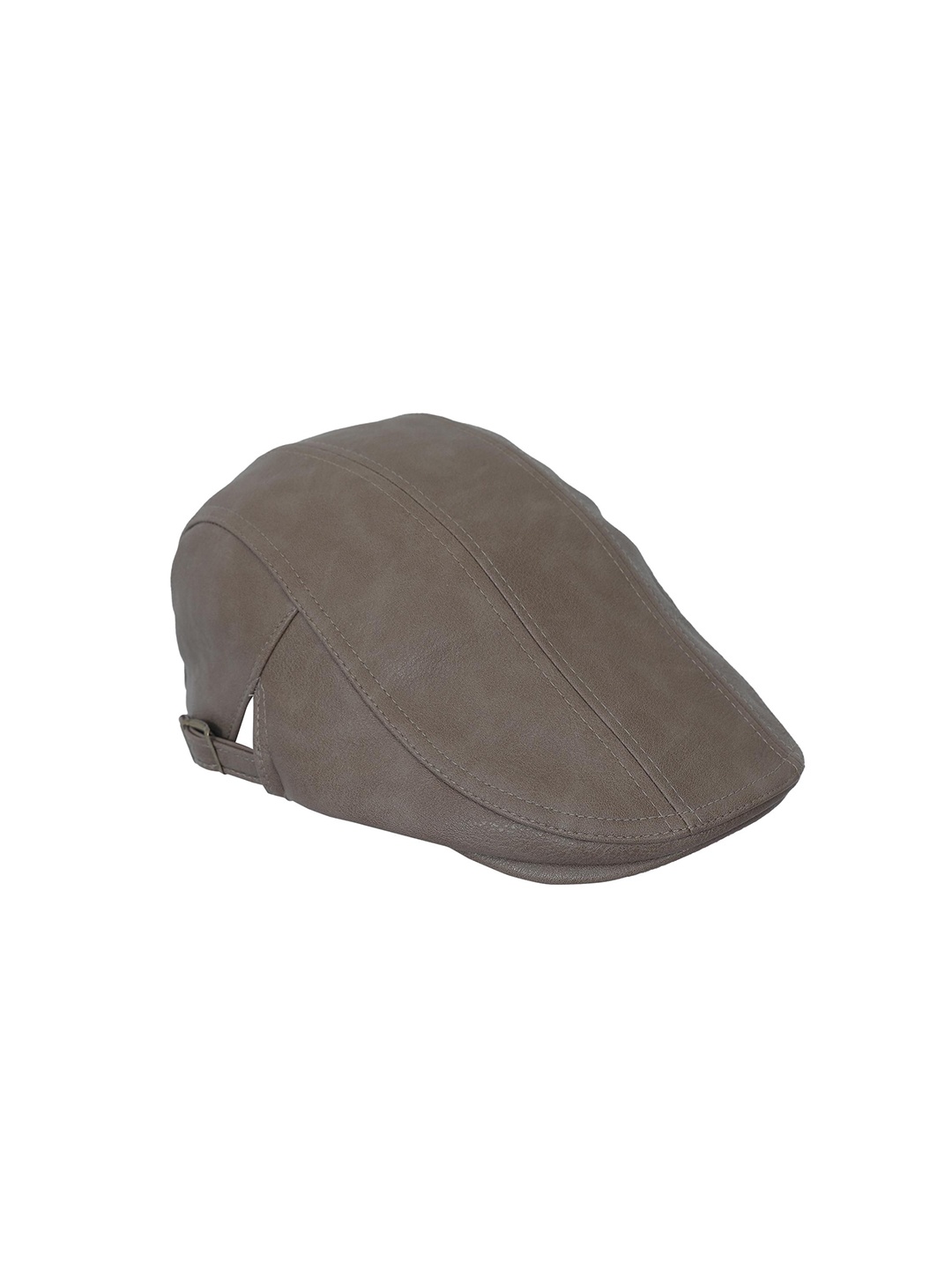 

FabSeasons Unisex Solid Casual Ivy Golf Ascot Cap, Brown