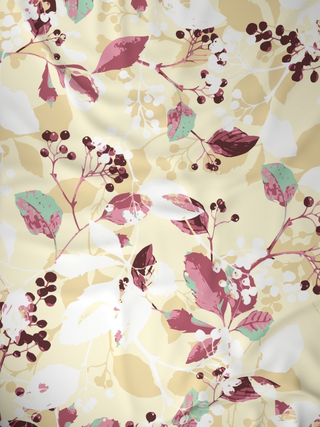

Raymond Home Camphor Pink Floral Printed 144 TC Cotton Queen Bedsheet With 2 Pillow Covers