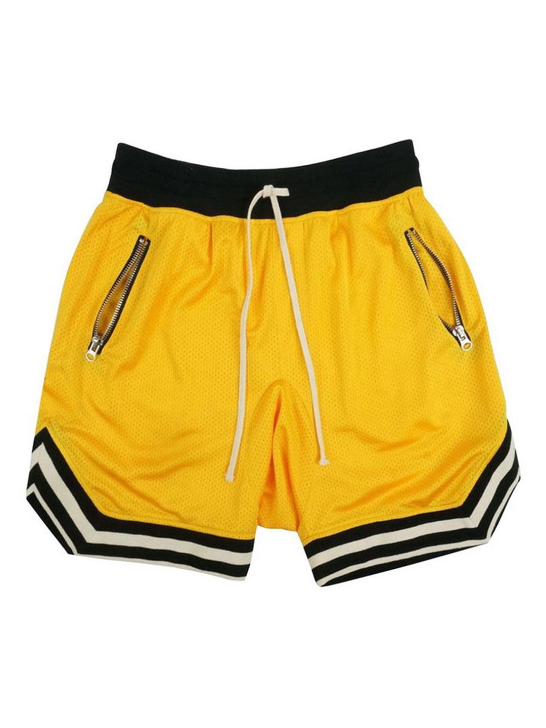 

StyleCast Men Mid Rise Regular Fit Casual Shorts, Yellow