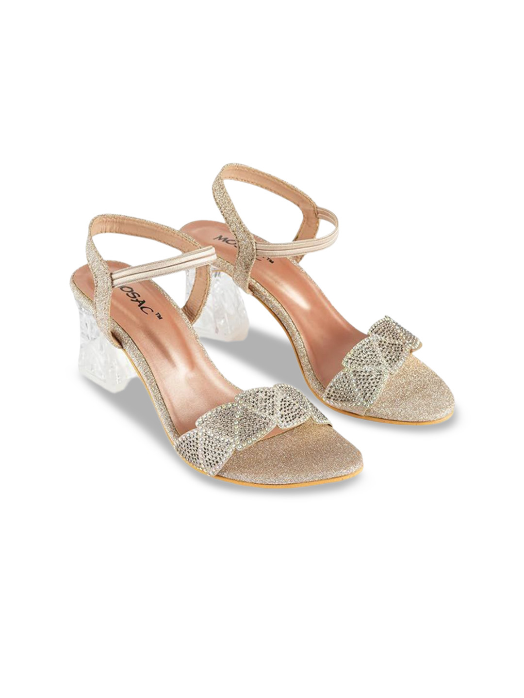 

MOSAC Party Platform Sandals, Silver