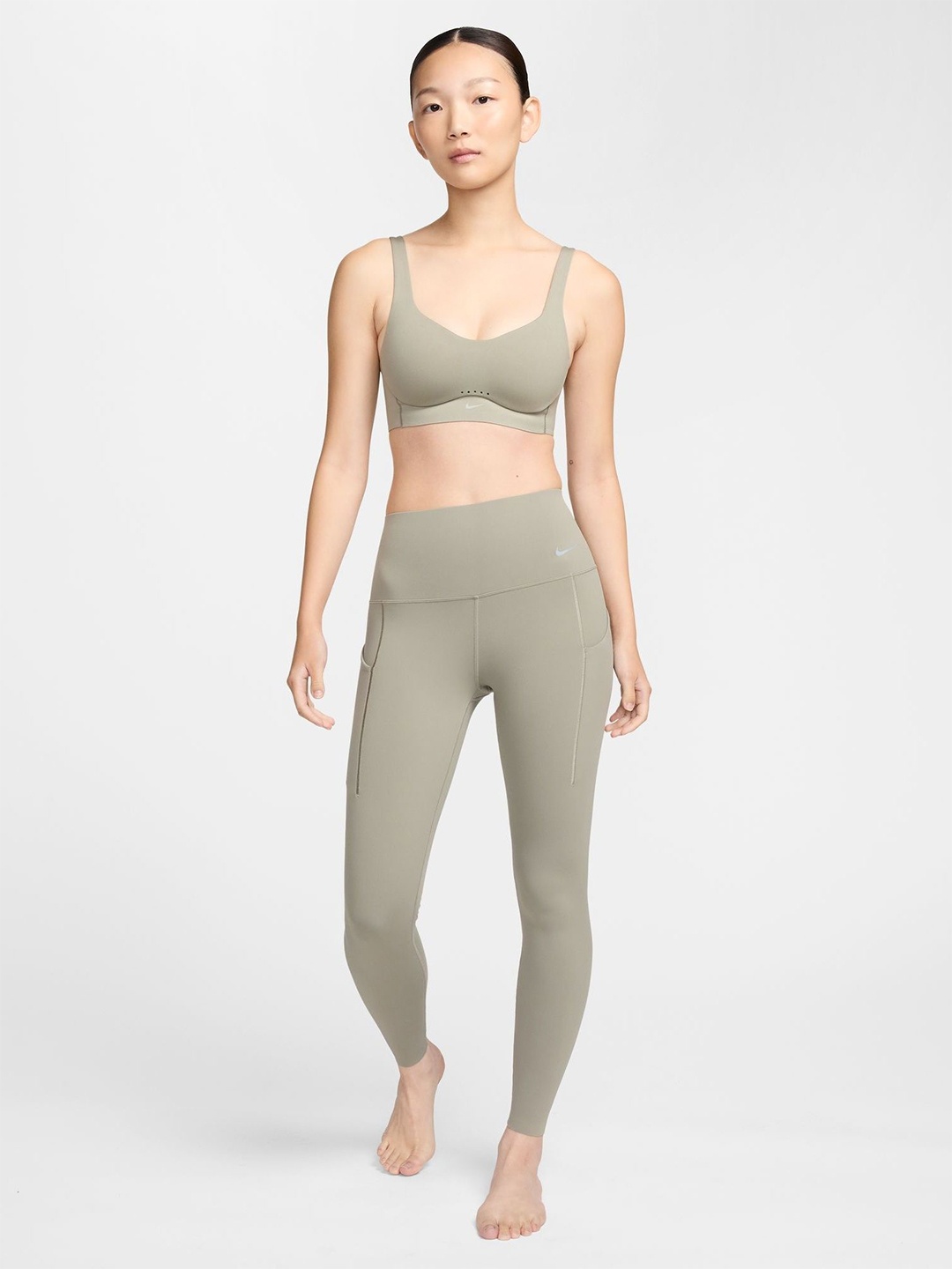 

Nike Alate High-Support Women's Padded Convertible Sports Bra, Green
