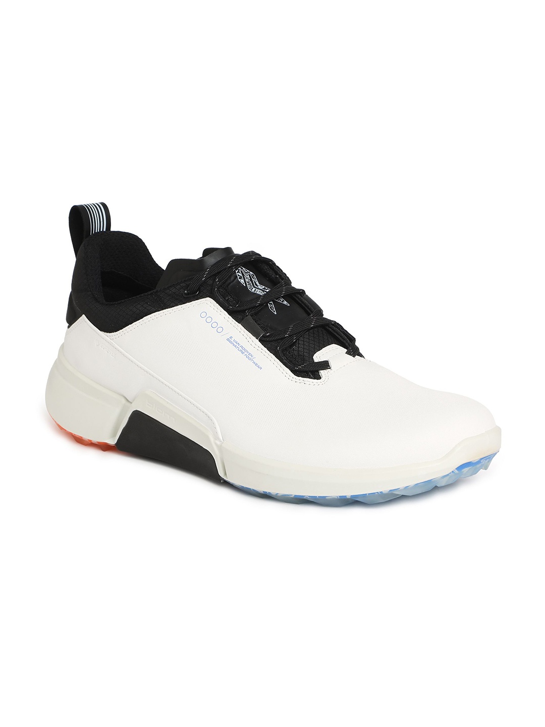 

ECCO Men Biom H4 Leather Golf Non-Marking Shoes, White