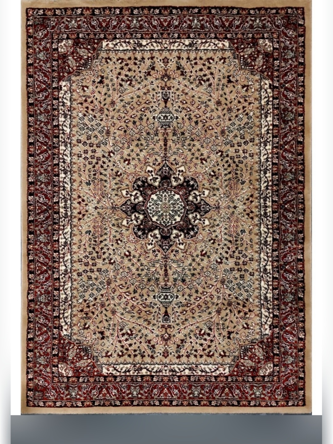 

Carpet Decore Brown & Beige Floral Printed Carpets