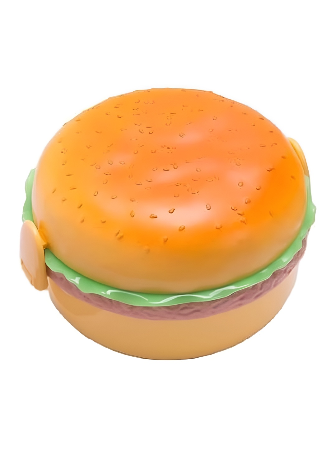 

NeonateCare Yellow Burger Shape Tiffin Box with Compartments