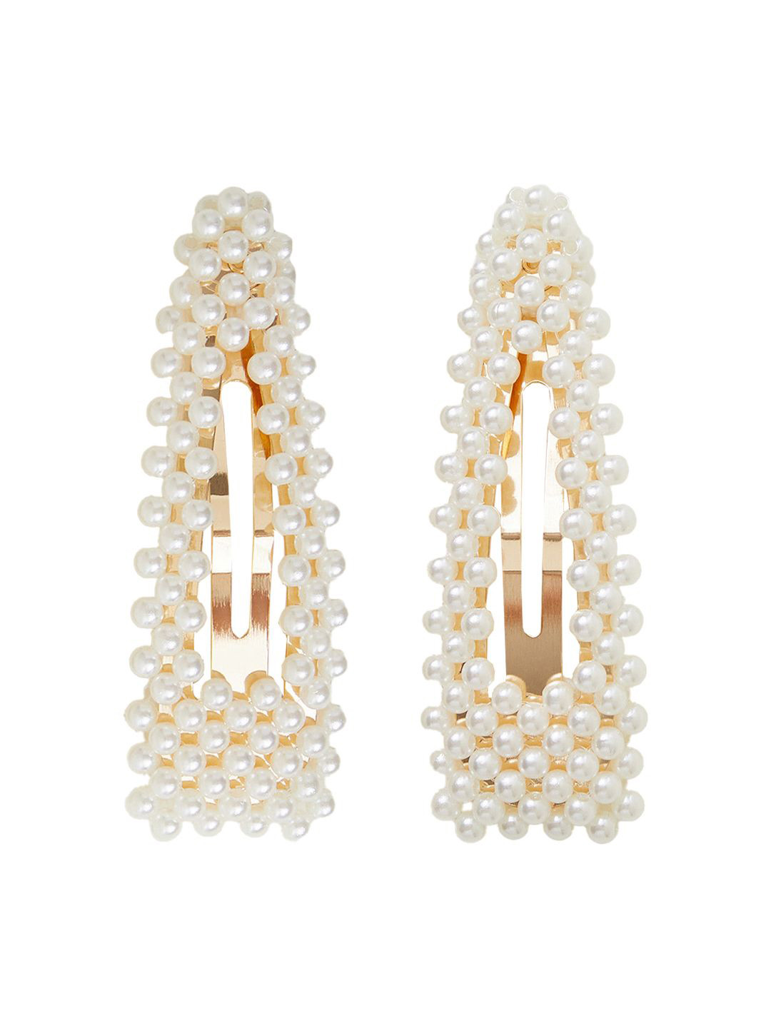 

Accessorize Women Set of 2 Tic Tac Hair Clip, White