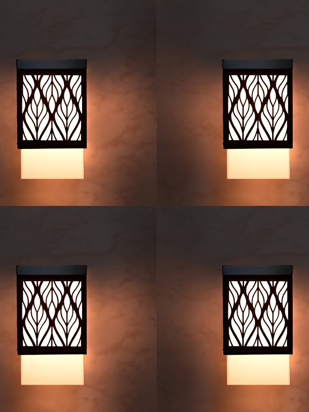 

Afast Black & White 4 Pieces Textured Ceiling Lamps