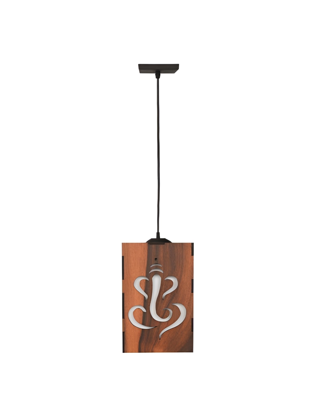 

Afast Black & Brown Textured Traditional Ceiling Lamp