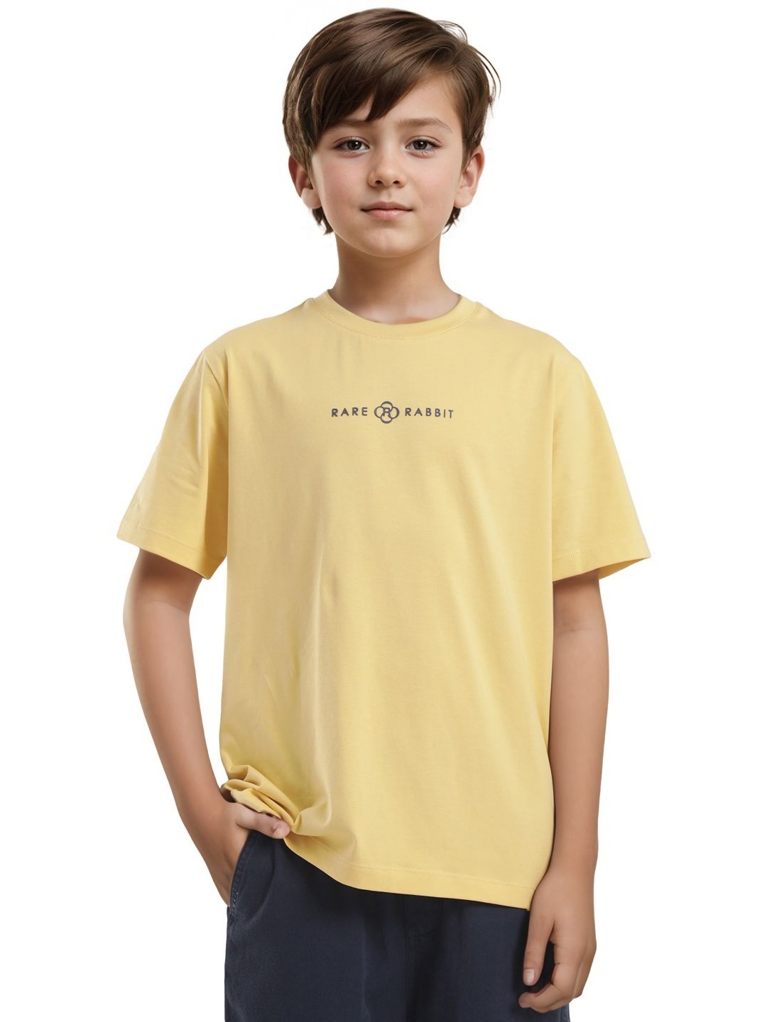 

Rare Ones Boys Graphic Print T-Shirt, Yellow