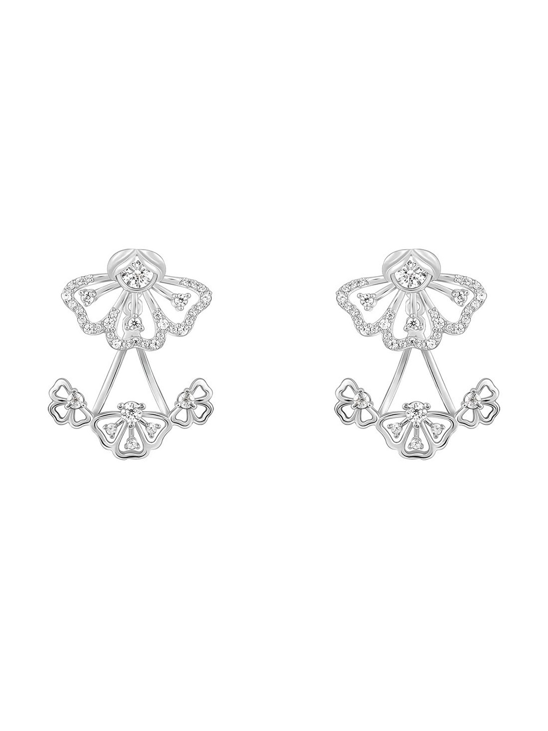 

GIVA 925 Silver Rhodium Plated Contemporary Zircon Studs