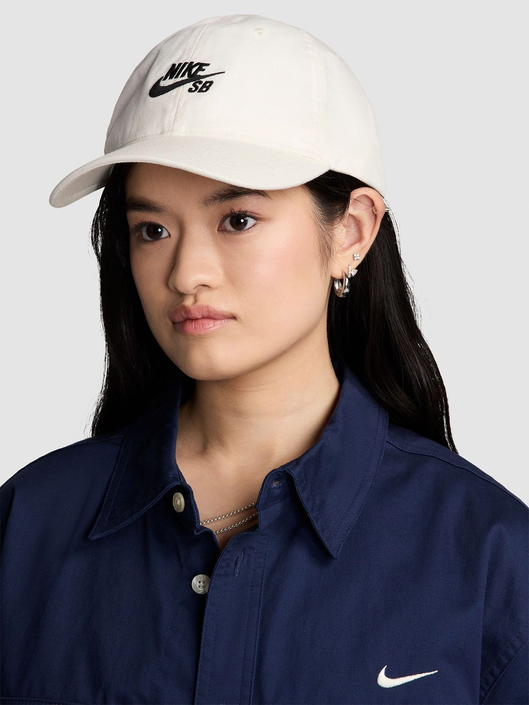 

Nike SB Club Unstructured Skate Cap, White