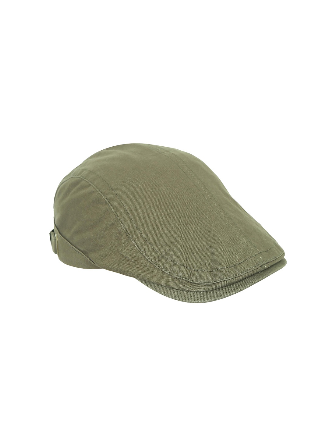 

FabSeasons Unisex Solid Casual Ivy Flat Golf Ascot Cap, Green