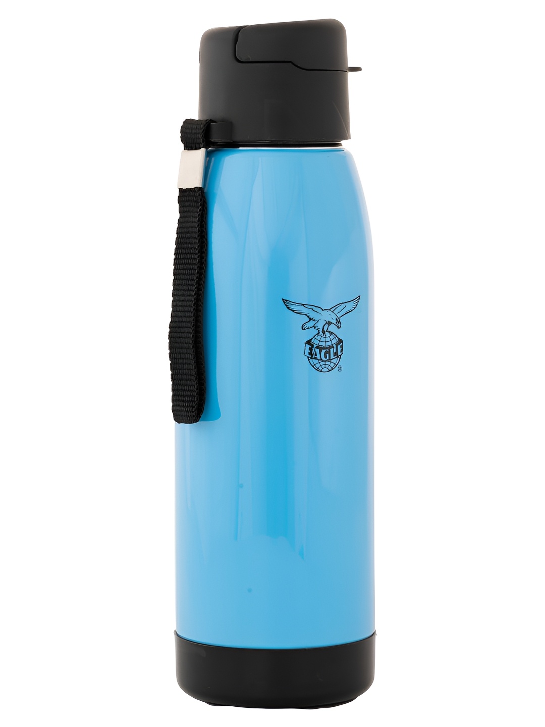 

Eagle Zippy Blue & Black Smart Vacuum Water Bottle 750ML