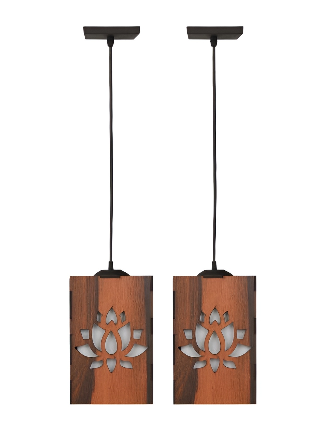 

Afast Black & White 2 Pieces Traditional Rectangle Shaped Ceiling Lamp