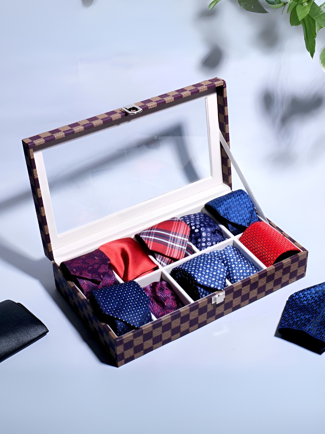 

La Trove Brown Self Design Square Drawer Organiser