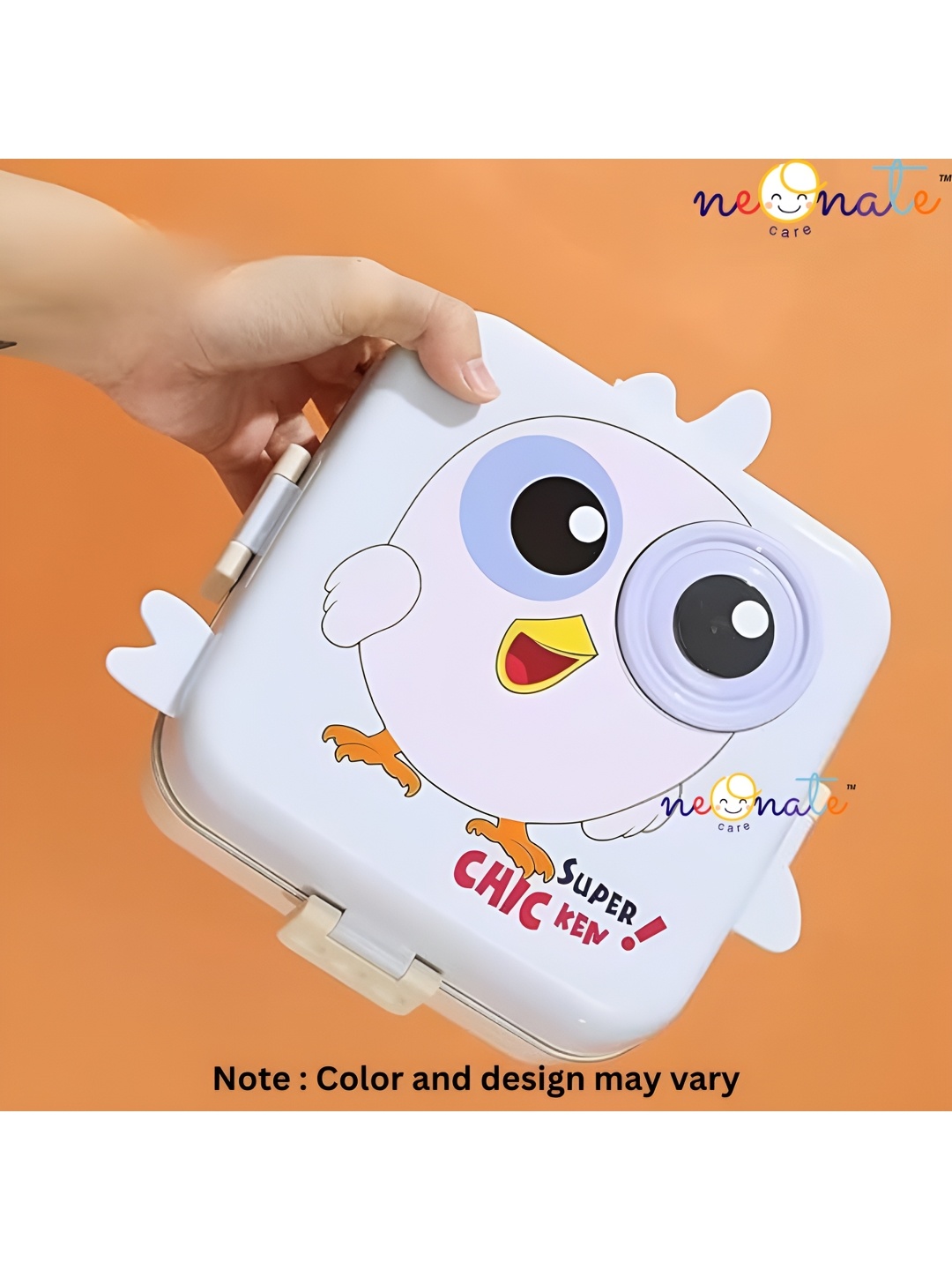

NeonateCare White 3 Grid Insulated Stainless Steel Lunch Box