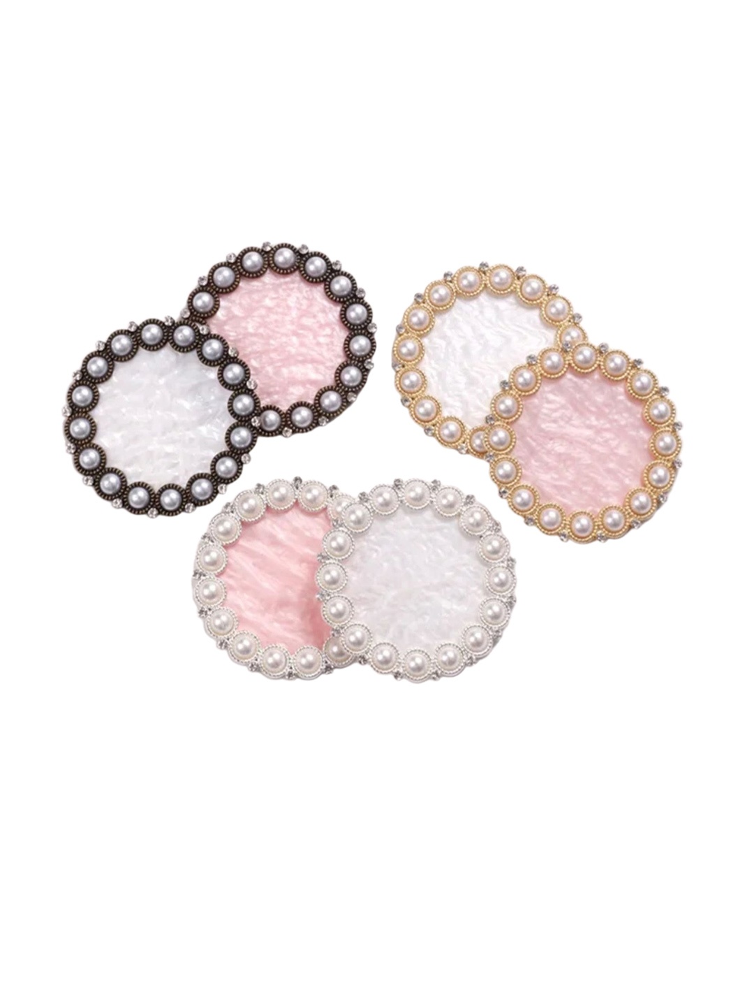 

RANORE 6-Pcs Nail Art Mixing Palette, Multi