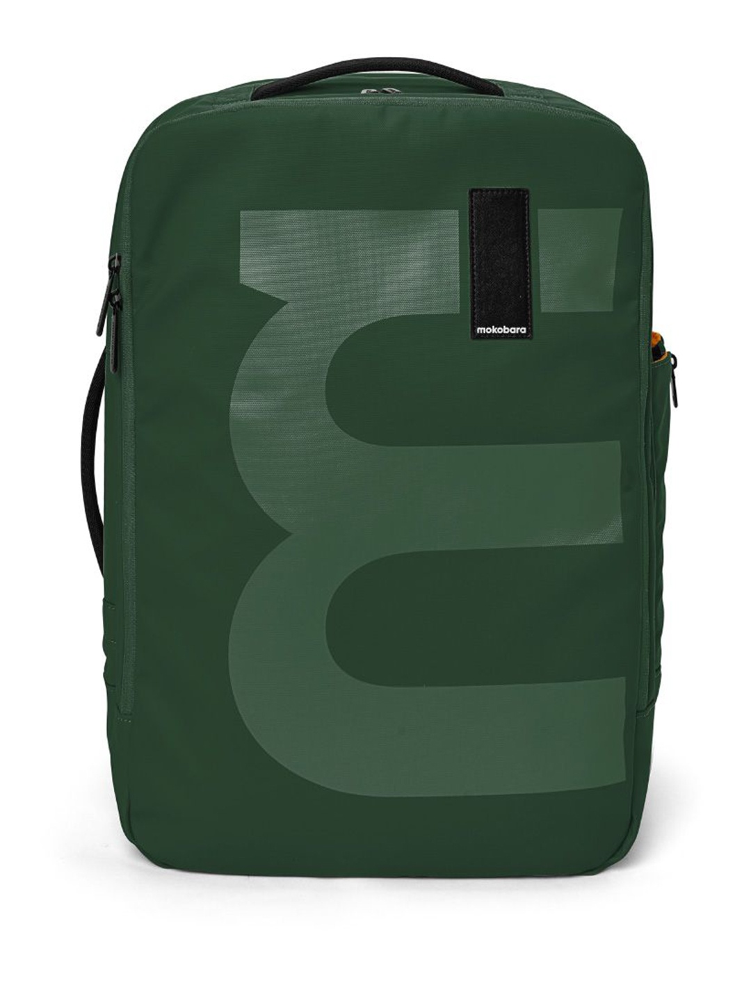 

MOKOBARA Unisex Brand Logo Padded Backpack, Green