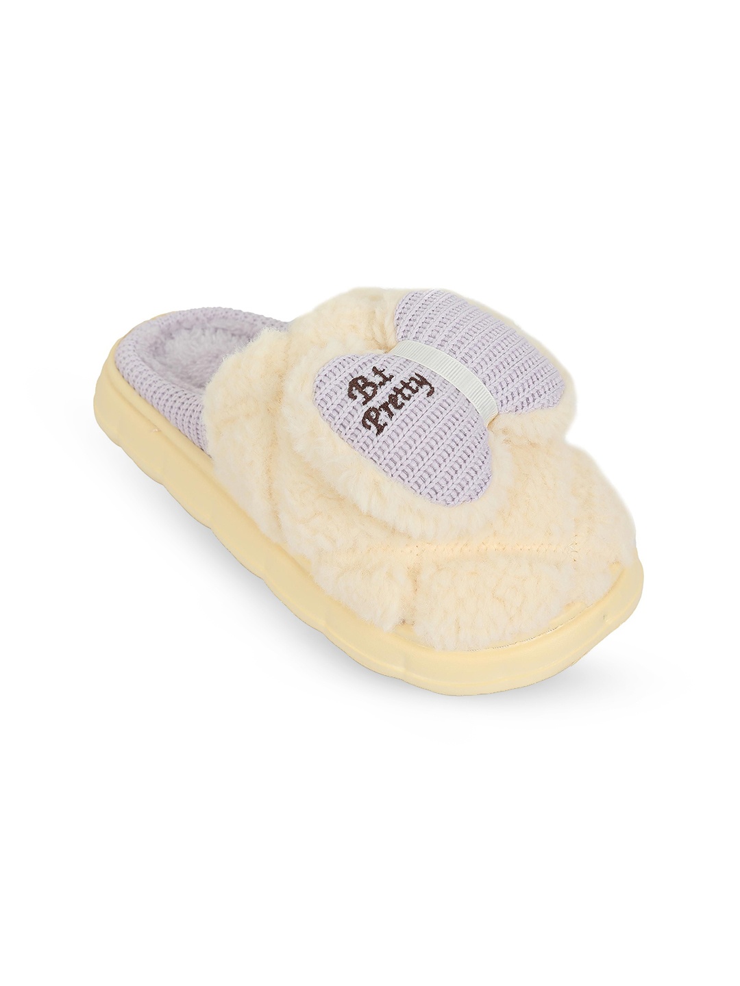 

FabSeasons Women Room Slippers, Yellow