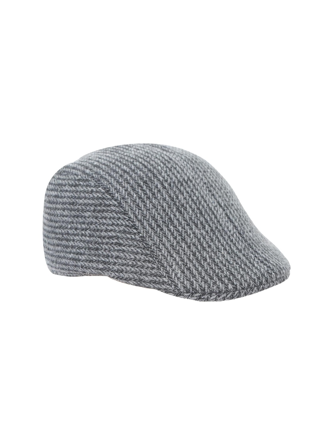 

FabSeasons Ascot Poly Wool Ivy Flat Golf Cap Classic Newsboy Gatsby Hat for Men, Grey