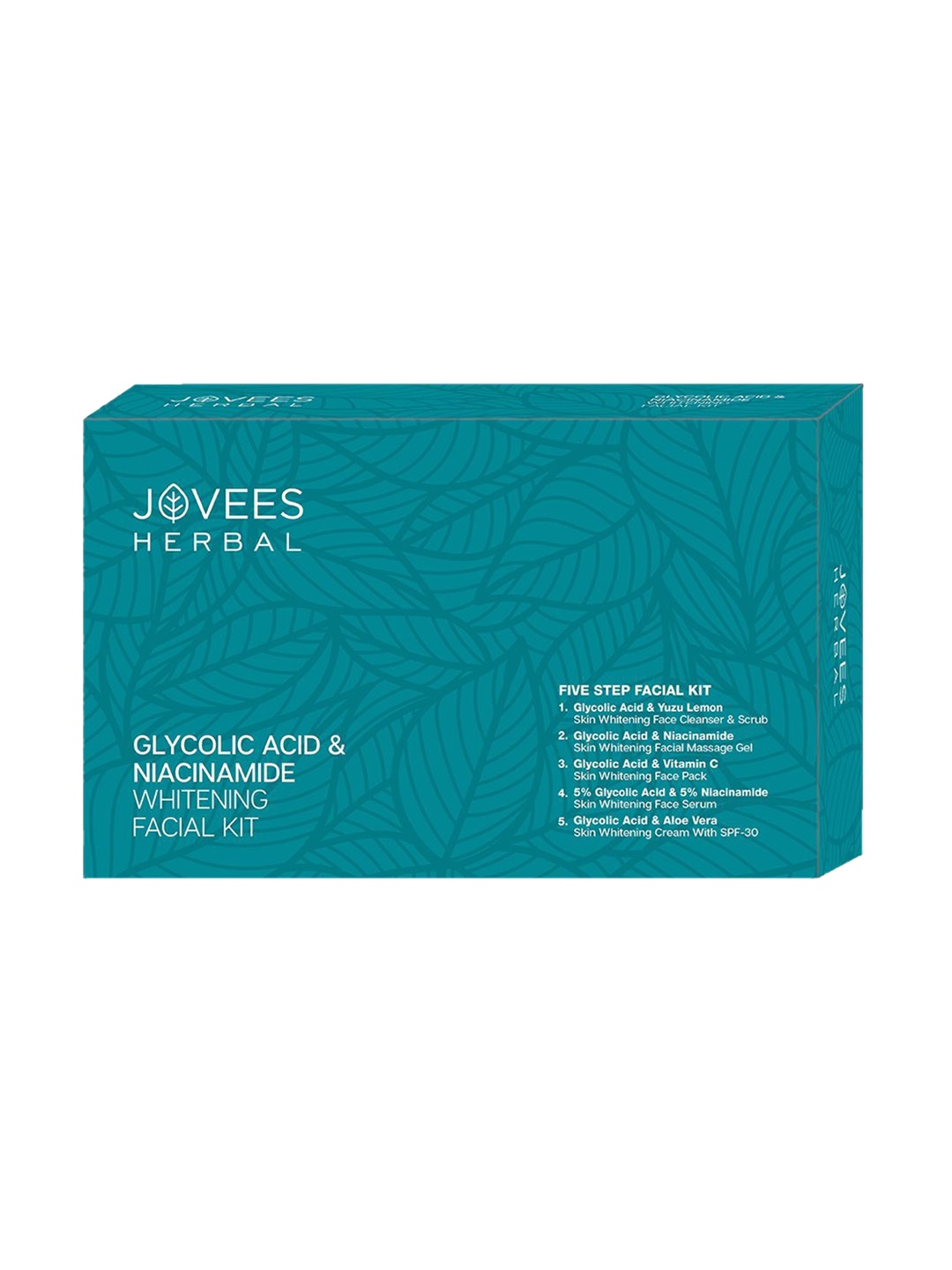 

Jovees Herbal Glycolic Acid & Niacinamide Whitening Facial Kit, Green