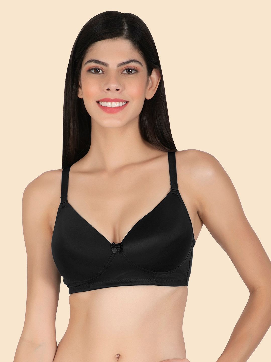 

Joomie Bra Full Coverage Lightly Padded, Black