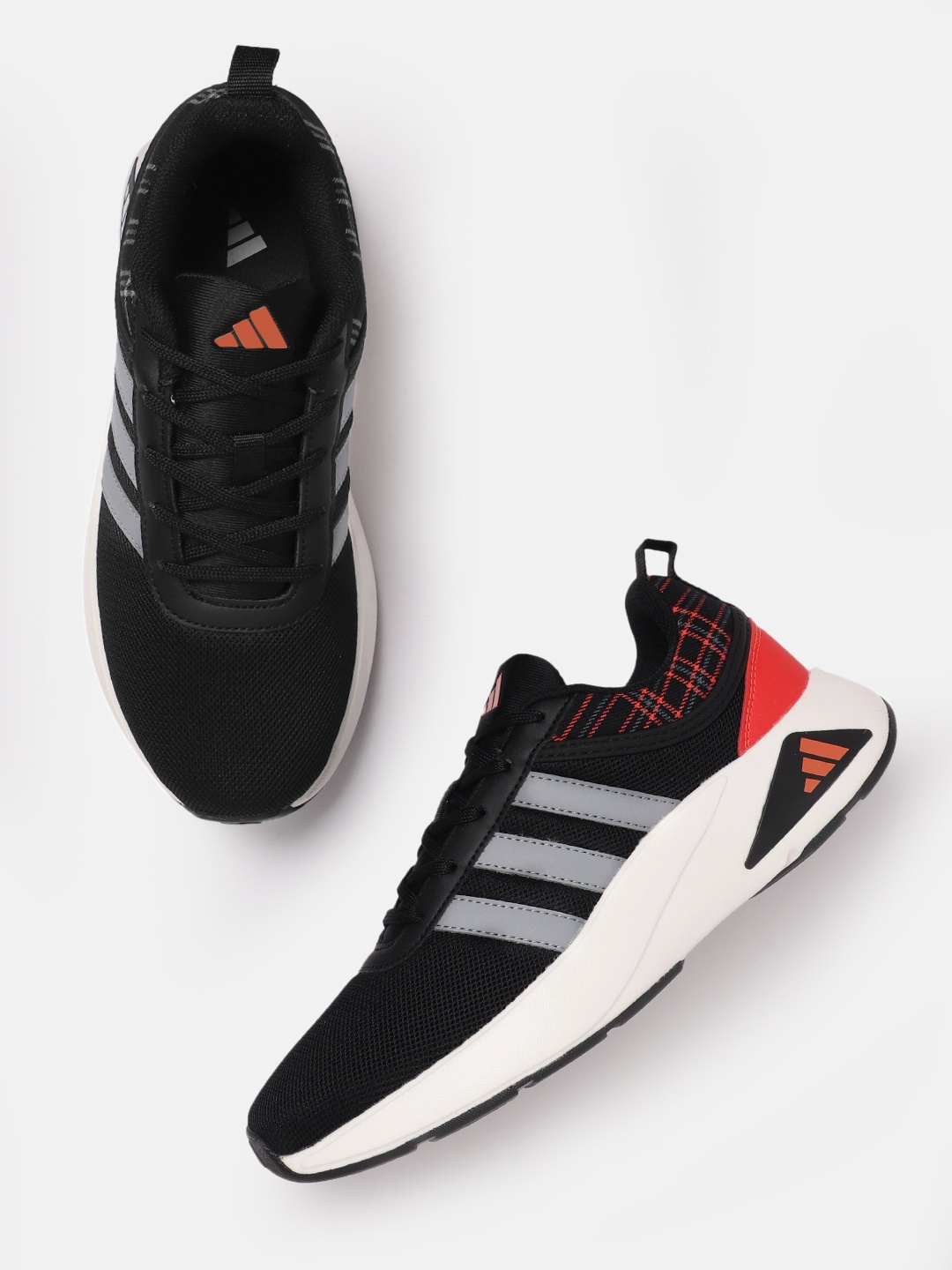 

ADIDAS Men Woven Design Adi Osparna Running Shoes, Black