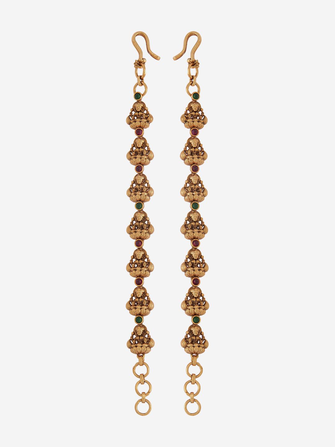 

Kushal's Fashion Jewellery Women Ethnic Antique Matil, Gold