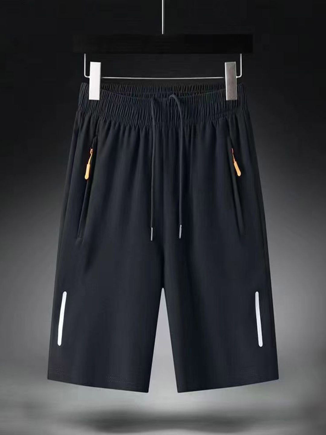 

StyleCast Men Mid-Rise Shorts, Black